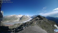 Archiv Foto Webcam Aletsch Arena: Grosser Aletschgletscher (Eggishorn) 07:00