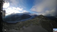 Archiv Foto Webcam Aletsch Arena: Grosser Aletschgletscher (Eggishorn) 17:00