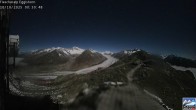 Archiv Foto Webcam Aletsch Arena: Grosser Aletschgletscher (Eggishorn) 23:00