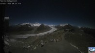Archiv Foto Webcam Aletsch Arena: Grosser Aletschgletscher (Eggishorn) 03:00