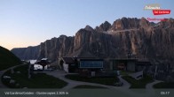 Archiv Foto Webcam Gröden - Dantercepies Bergstation 04:00