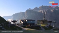 Archiv Foto Webcam Gröden - Dantercepies Bergstation 07:00