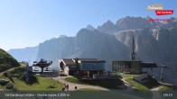 Archiv Foto Webcam Gröden - Dantercepies Bergstation 08:00