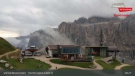 Archiv Foto Webcam Gröden - Dantercepies Bergstation 08:00