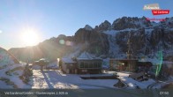 Archiv Foto Webcam Gröden - Dantercepies Bergstation 07:00