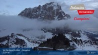 Archiv Foto Webcam Gröden - Ausblick Ciampinoi 04:00