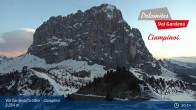 Archiv Foto Webcam Gröden - Ausblick Ciampinoi 02:00