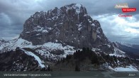 Archiv Foto Webcam Gröden - Ausblick Ciampinoi 02:00