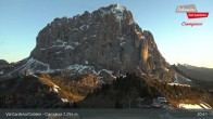 Archiv Foto Webcam Gröden - Ausblick Ciampinoi 02:00