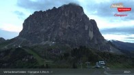 Archiv Foto Webcam Gröden - Ausblick Ciampinoi 20:00