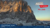 Archiv Foto Webcam Gröden - Piz Sella 07:00