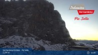 Archived image Webcam Val Gardena - Piz Sella 00:00