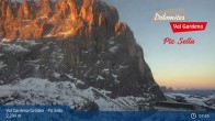 Archiv Foto Webcam Gröden - Piz Sella 07:00