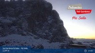 Archived image Webcam Val Gardena - Piz Sella 02:00