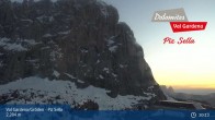 Archiv Foto Webcam Gröden - Piz Sella 20:00