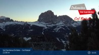 Archived image Webcam Col Raiser - Cal Gardena 19:00