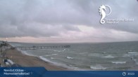 Archived image Webcam Timmendorfer Beach: View Meerwasserhallenbad 00:00