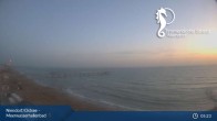 Archived image Webcam Timmendorfer Beach: View Meerwasserhallenbad 04:00