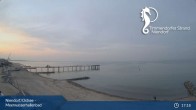 Archived image Webcam Timmendorfer Beach: View Meerwasserhallenbad 16:00