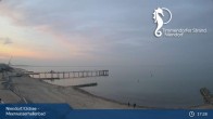 Archived image Webcam Timmendorfer Beach: View Meerwasserhallenbad 18:00