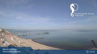 Archiv Foto Webcam Timmendorfer Strand: Ausblick Meerwasserhallenbad 08:00
