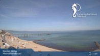 Archiv Foto Webcam Timmendorfer Strand: Ausblick Meerwasserhallenbad 10:00