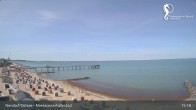 Archiv Foto Webcam Timmendorfer Strand: Ausblick Meerwasserhallenbad 14:00