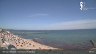 Archived image Webcam Timmendorfer Beach: View Meerwasserhallenbad 10:00