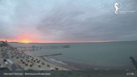 Archiv Foto Webcam Timmendorfer Strand: Ausblick Meerwasserhallenbad 02:00