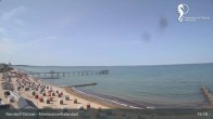 Archiv Foto Webcam Timmendorfer Strand: Ausblick Meerwasserhallenbad 14:00