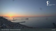 Archiv Foto Webcam Timmendorfer Strand: Ausblick Meerwasserhallenbad 20:00