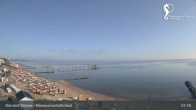 Archiv Foto Webcam Timmendorfer Strand: Ausblick Meerwasserhallenbad 06:00