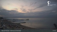 Archiv Foto Webcam Timmendorfer Strand: Ausblick Meerwasserhallenbad 20:00