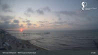 Archiv Foto Webcam Timmendorfer Strand: Ausblick Meerwasserhallenbad 02:00