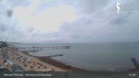 Archived image Webcam Timmendorfer Beach: View Meerwasserhallenbad 14:00