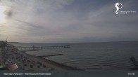 Archived image Webcam Timmendorfer Beach: View Meerwasserhallenbad 18:00