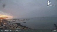 Archived image Webcam Timmendorfer Beach: View Meerwasserhallenbad 02:00