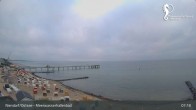 Archived image Webcam Timmendorfer Beach: View Meerwasserhallenbad 06:00