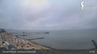 Archived image Webcam Timmendorfer Beach: View Meerwasserhallenbad 07:00