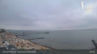 Archived image Webcam Timmendorfer Beach: View Meerwasserhallenbad 08:00