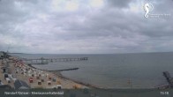 Archived image Webcam Timmendorfer Beach: View Meerwasserhallenbad 14:00