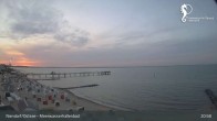 Archiv Foto Webcam Timmendorfer Strand: Ausblick Meerwasserhallenbad 20:00
