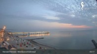 Archiv Foto Webcam Timmendorfer Strand: Ausblick Meerwasserhallenbad 04:00