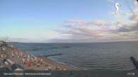 Archiv Foto Webcam Timmendorfer Strand: Ausblick Meerwasserhallenbad 06:00