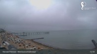 Archived image Webcam Timmendorfer Beach: View Meerwasserhallenbad 09:00