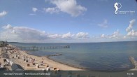 Archiv Foto Webcam Timmendorfer Strand: Ausblick Meerwasserhallenbad 14:00
