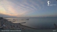 Archiv Foto Webcam Timmendorfer Strand: Ausblick Meerwasserhallenbad 18:00