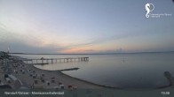 Archiv Foto Webcam Timmendorfer Strand: Ausblick Meerwasserhallenbad 20:00