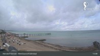 Archived image Webcam Timmendorfer Beach: View Meerwasserhallenbad 12:00