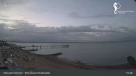 Archived image Webcam Timmendorfer Beach: View Meerwasserhallenbad 00:00